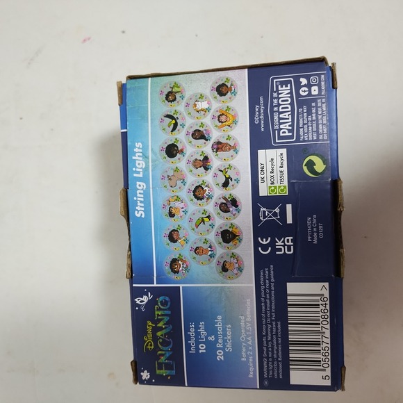 2 Boxes Disney ENCANTO Set‎ of 10 Light Hanging String Lights Reusable Stickers - Picture 7 of 16
